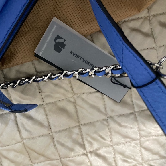 Karl Lagerfeld  tan crossbody blue only available cream sold!!! - Picture 7 of 9